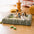 SnugNest Textured Stripe Orthopedic Dog Bed for Crate