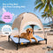Breathable Cooling Elevated Dog Bed With Cooling Mat
