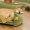Orthopedic All-season Dual-layer Removable Dog Bed - Retro