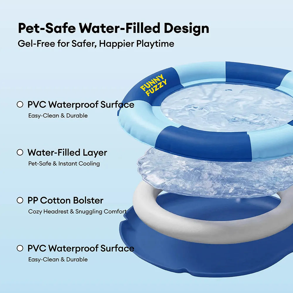 Water-Filled Cooling Mat for Dogs - Chill Nest