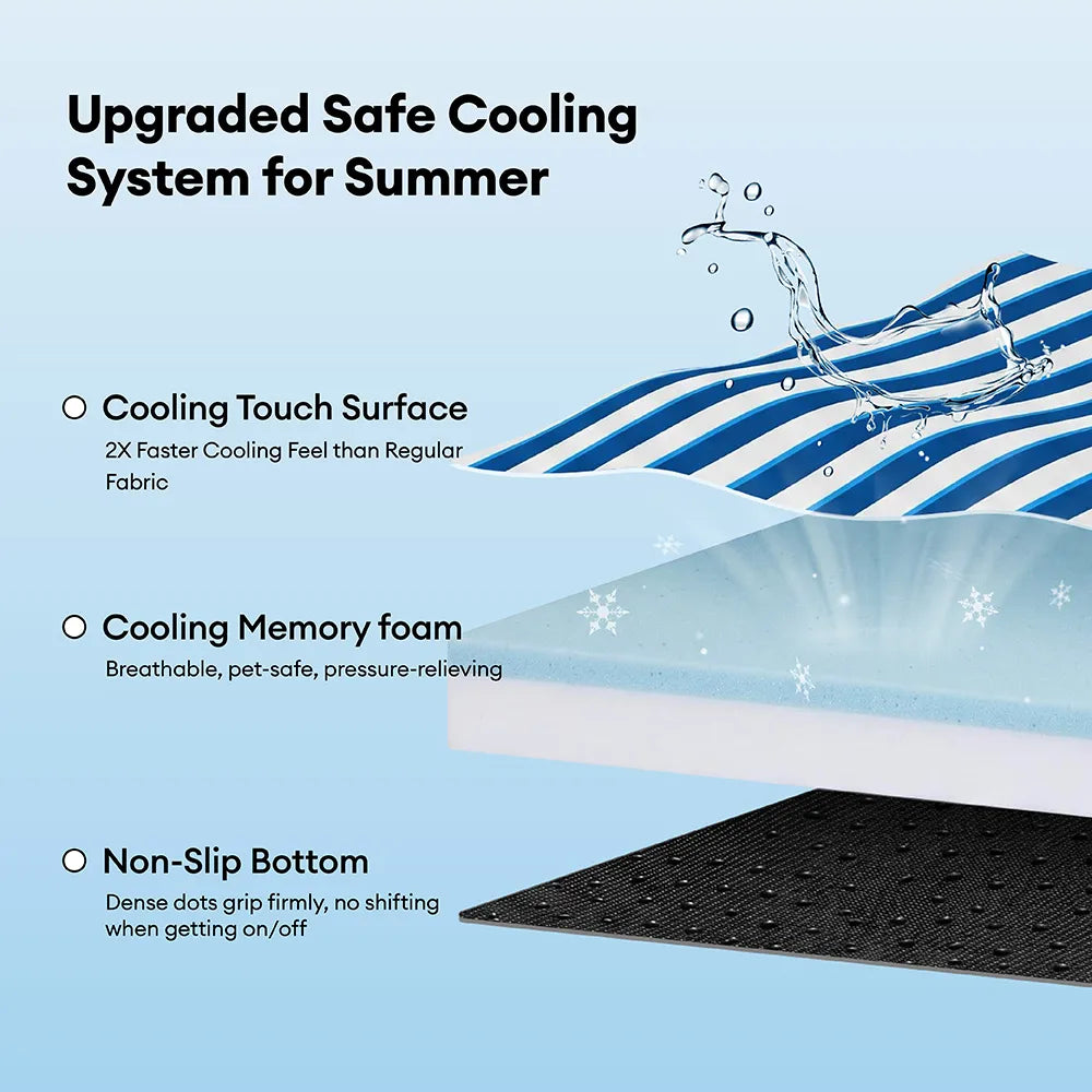 Cooling Orthopedic Dog Bed - Chill Nest