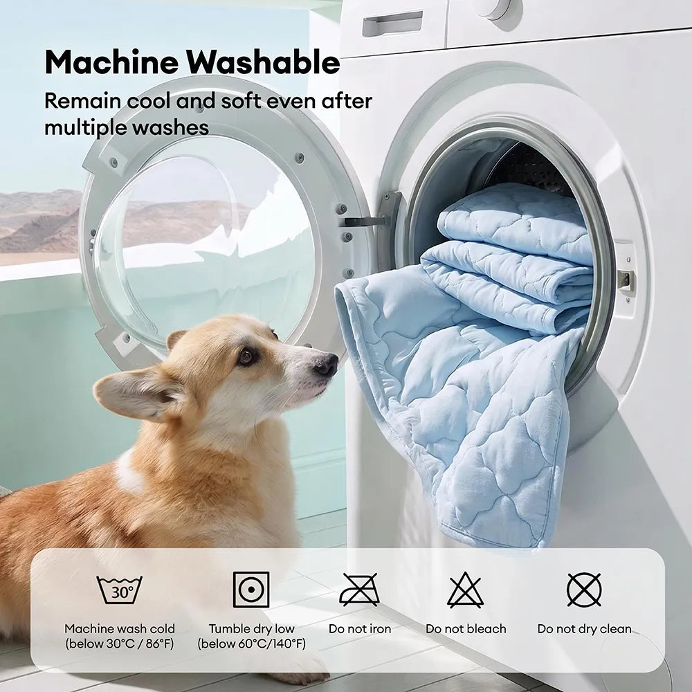 Double-Sided Cooling Dog Blanket - Chill Nest