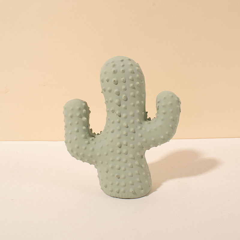 Jouet pour chien couineur en forme de cactus