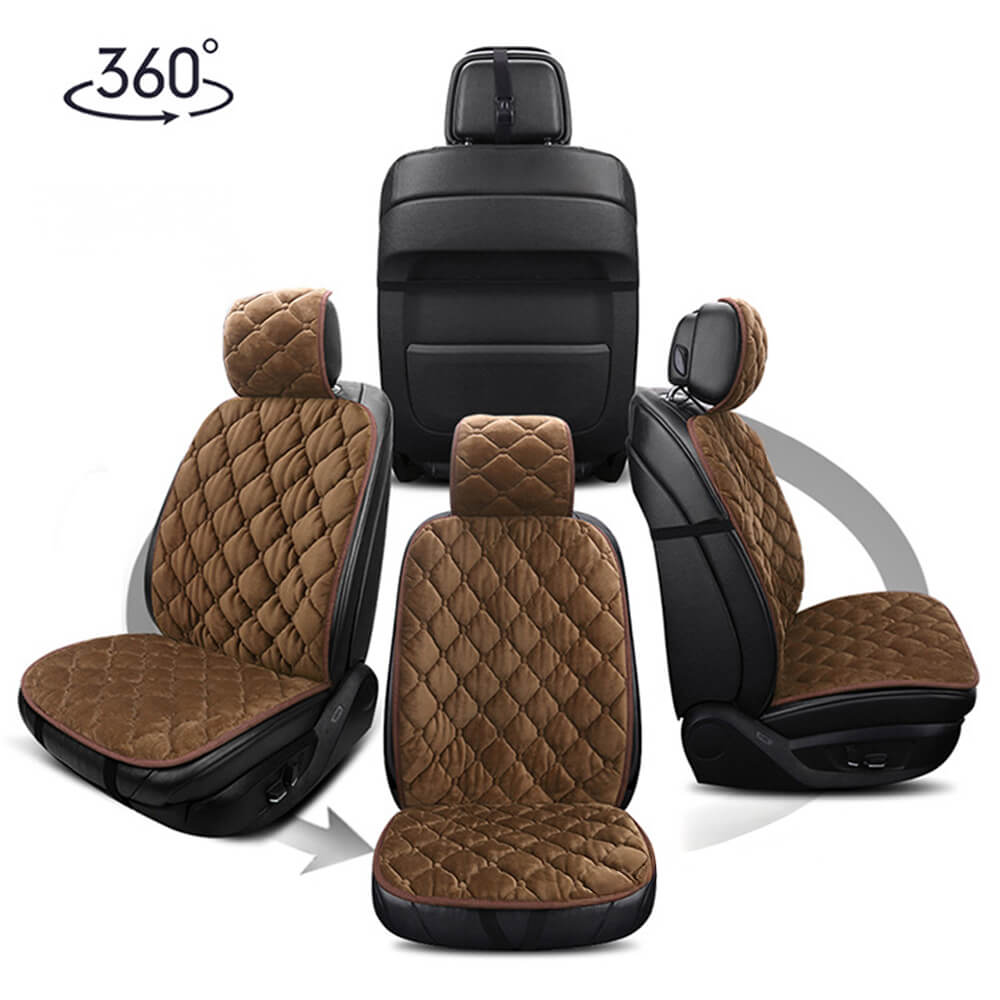 Luxury Plush Warm Thicken Car Seat Cushion