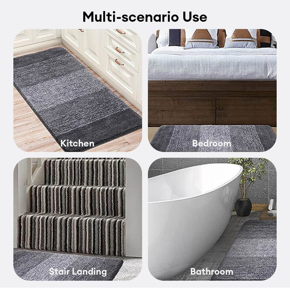 Thick Absorbent Non-Slip Quick-Dry Door Mat for Pets & Muddy Paws