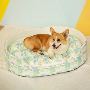 Ovales, atmungsaktives Kühlbett für Hunde und Katzen