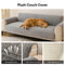 One-Piece Soft Pet-Friendly Short Plush Sofa Protection Non-Slip Couch Cover