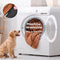 Ultra-Soft Ribbed Plush Removable Donut Orthopedic Dog Bed with Pillows - Cozy Nest
