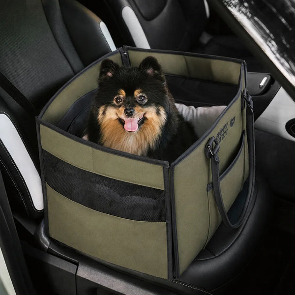 Dog Car Seat With Safety Belt -Urban Roaming