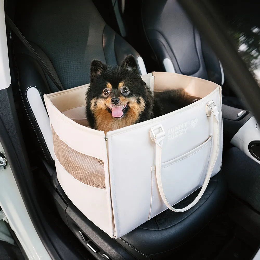 Dog Car Seat With Safety Belt -Urban Roaming