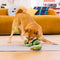 Plush Leaf-Shaped Squeaky Dog Toy - Funnyfuzzy SnugNest