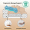 Ultra-Soft Ribbed Plush Removable Donut Orthopedic Dog Bed with Pillows - Cozy Nest