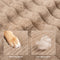 Ultra-Soft Ribbed Plush Removable Donut Orthopedic Dog Bed with Pillows - Cozy Nest