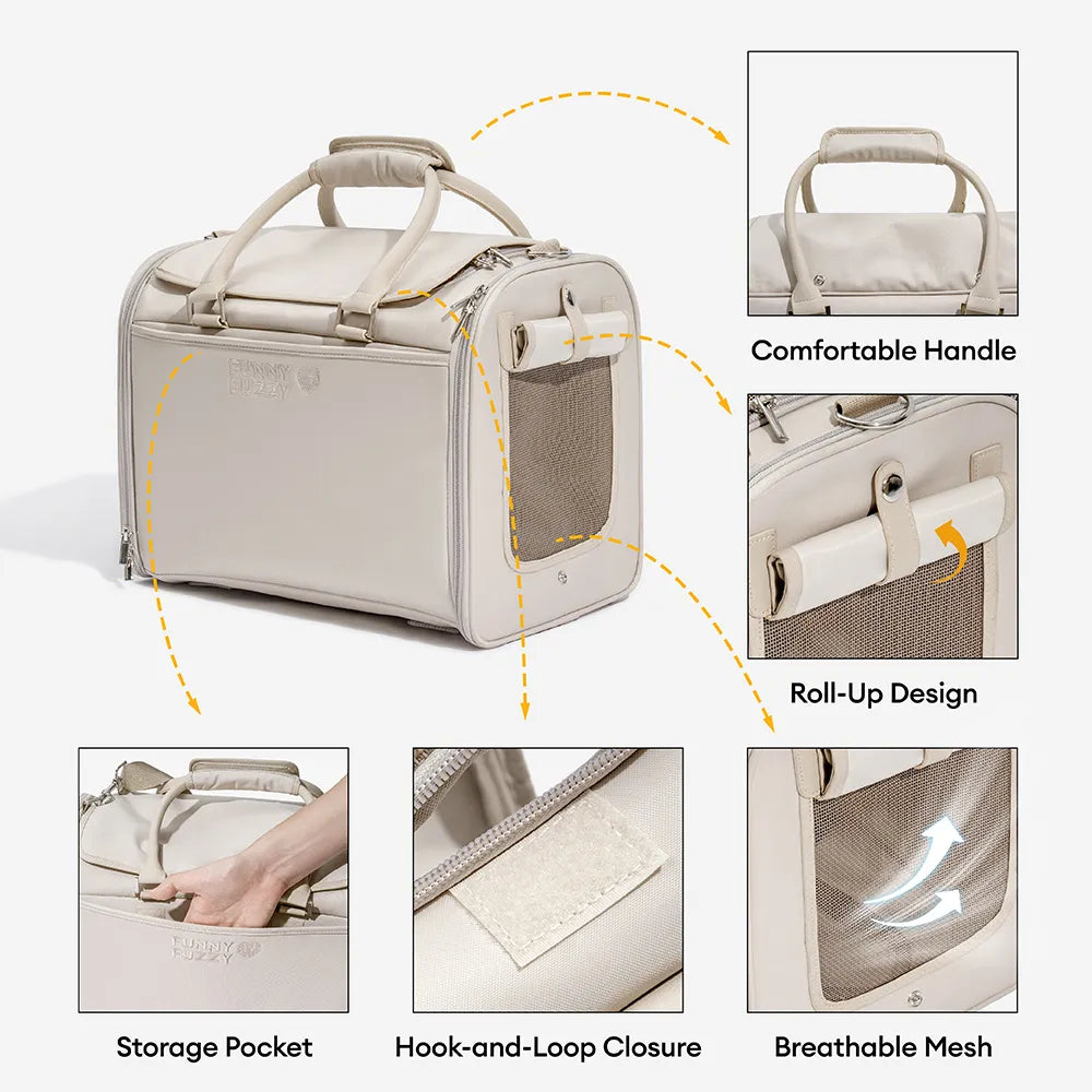 Dog Airline-Compliant Soft-Sided Carriers-Urban Roaming