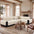 One-Piece Plush Scratch-Resistant Large Sectional Couch Covers with Elastic Straps
