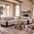 One-Piece Plush Scratch-Resistant Large Sectional Couch Covers with Elastic Straps