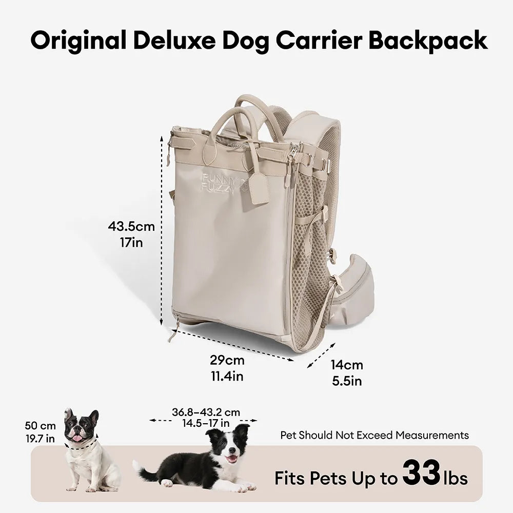 Dog Carrier Backpacks Dog Rucksack Dog Bike Carrier  - Urban Roaming