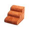 Plush Velvet 2-in-1 Foam Dog Stairs & Pet Mat for Bed