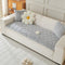 Thick Plush Hexagon-Quilted Pet Mat Non-Slip Couch Cover