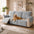 One-Piece Flannel Non-Slip Recliner Couch Cover with Elastic Straps - Cozy Nest