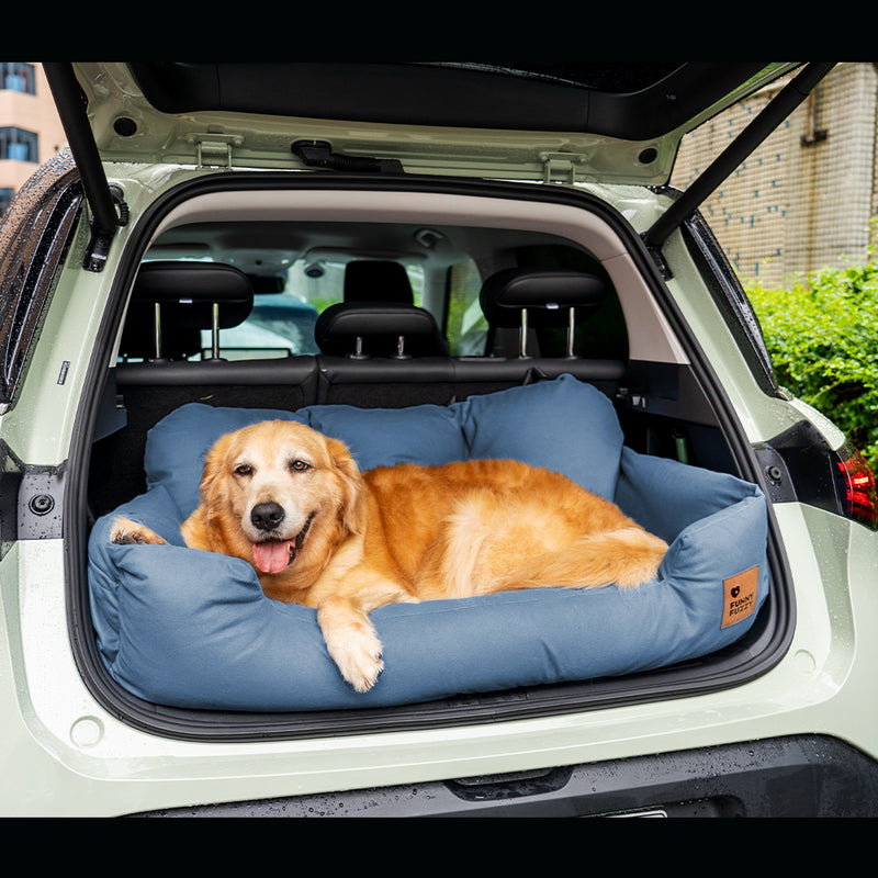 Travel Bolster Safety Dog Car Bed for Large Dogs Comfortable — free download