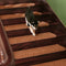 Soft Plush Indoor Stair Protectors Pet Friendly Tape Free Carpet Stair Treads
