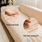 One-Piece Waterproof Pet-Friendly Ribbed Plush Recliner Couch Cover- Cozy Nest
