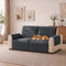 One-Piece Flannel Non-Slip Recliner Couch Cover with Elastic Straps - Cozy Nest