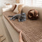 Waterproof Lazy Soft Flannel Breathable Pet Mat Non-slip Couch Cover