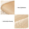 Striped & Bubble-Textured Plush Non-Slip Couch Cover