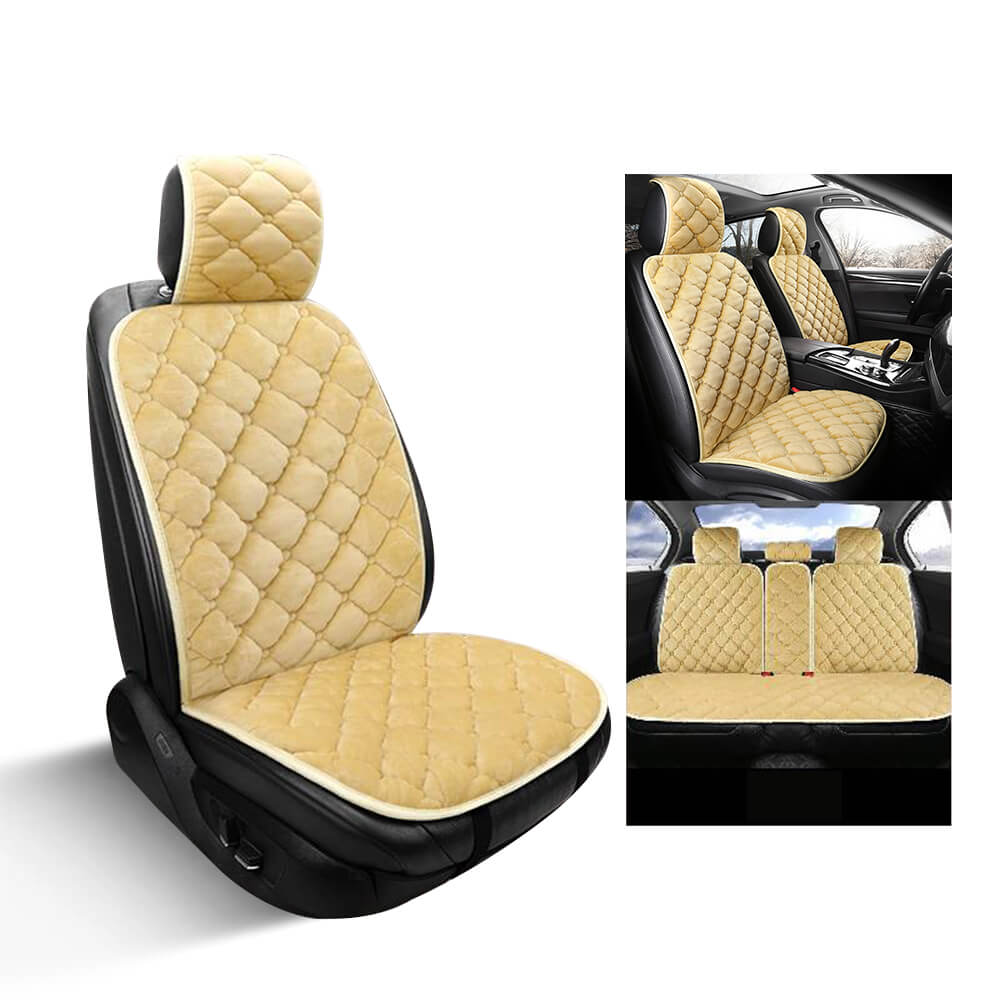 Luxury Plush Warm Thicken Car Seat Cushion