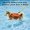 Adjustable Dog Life Jacket with Reflective Strips for Medium and Large Dogs