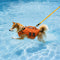 Adjustable Dog Life Jacket with Reflective Strips for Medium and Large Dogs