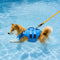 Adjustable Dog Life Jacket with Reflective Strips for Medium and Large Dogs