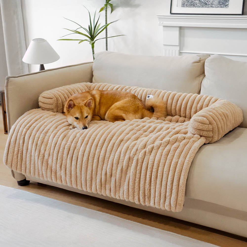 Fluffy Sofa Blanket Bolster Dog Mat Couch Cover