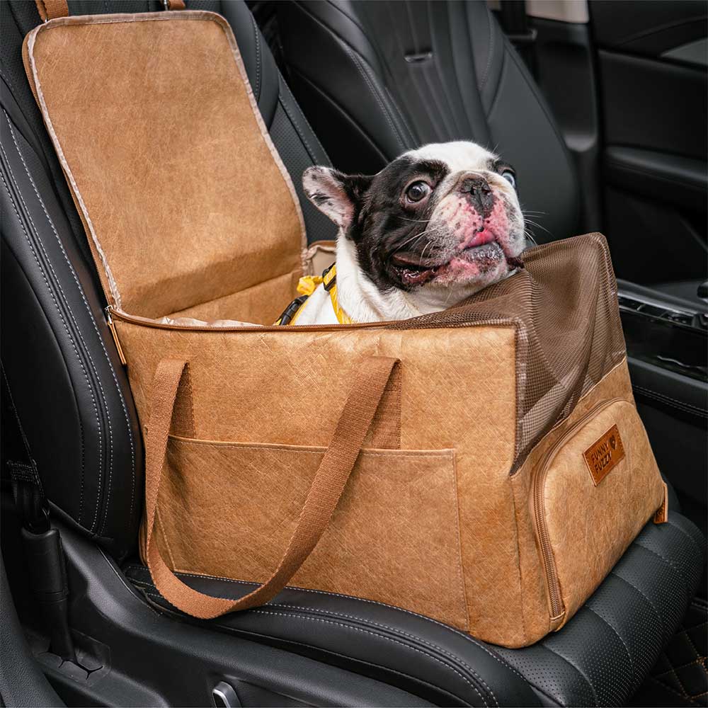 Lightweight Recyclable Safe Calming Travel Pet Carrier - EcoPet Booster Bed