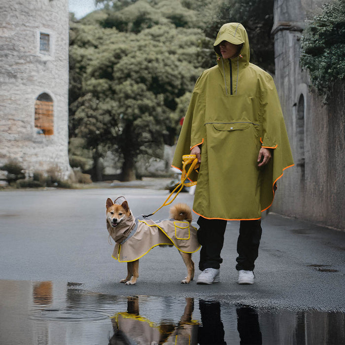 Dog raincoat TicWatch Perfect Fit Red 35 cm main image 1