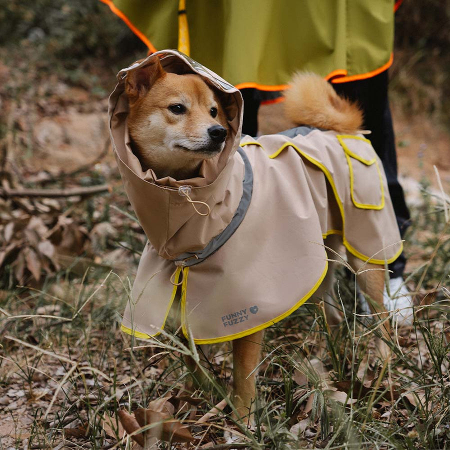 Dog raincoat TicWatch Perfect Fit Red 35 cm main image 0