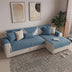 Waterproof Antimicrobial Simple Chenille Fabric Anti-scratch  Sectional Couch Cover