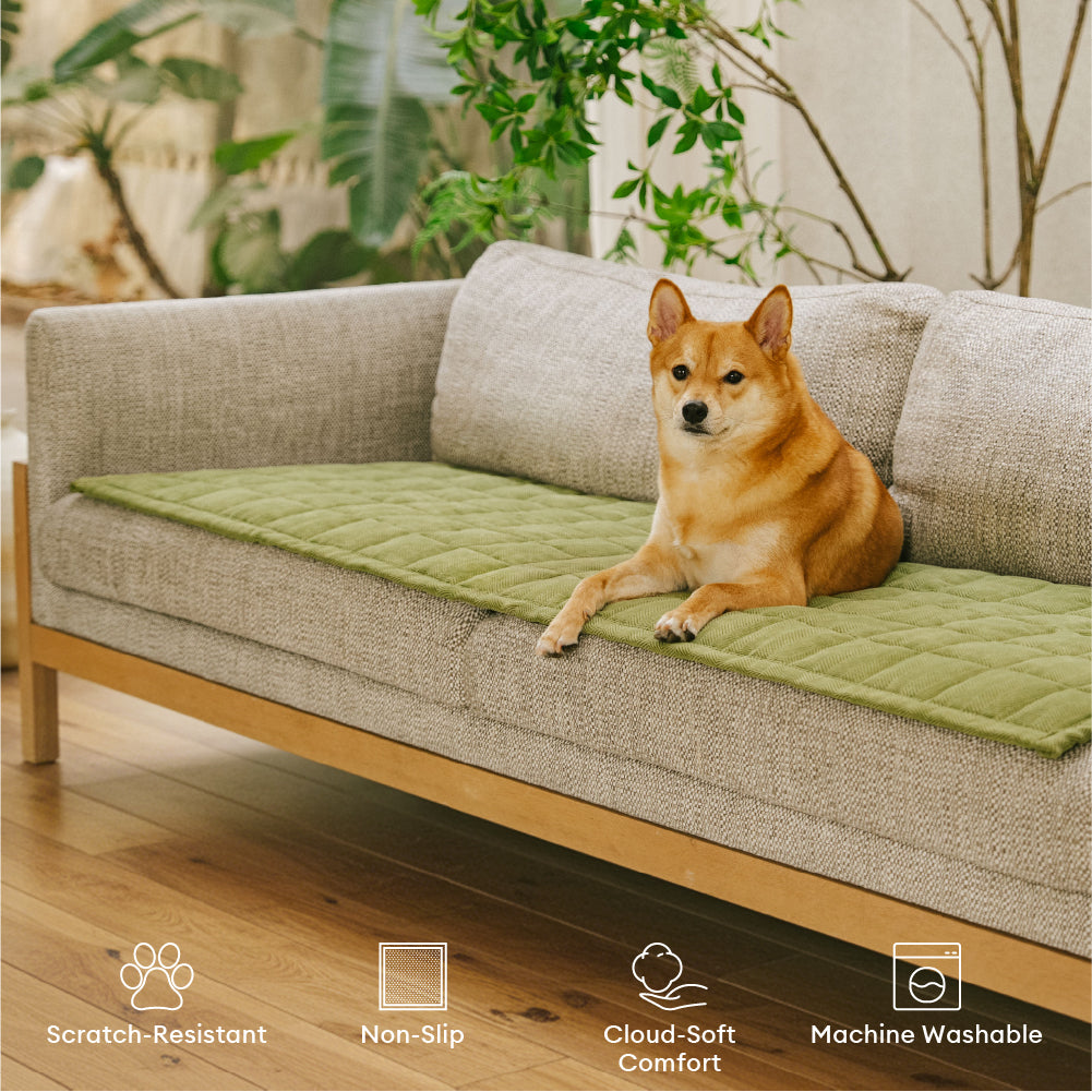 Scratch-proof All-season Stain-resistant  Couch Cover Mat - Retro