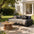 Water-repellent Teddy Fleece Non-Slip Straight Outdoor Couch Cover