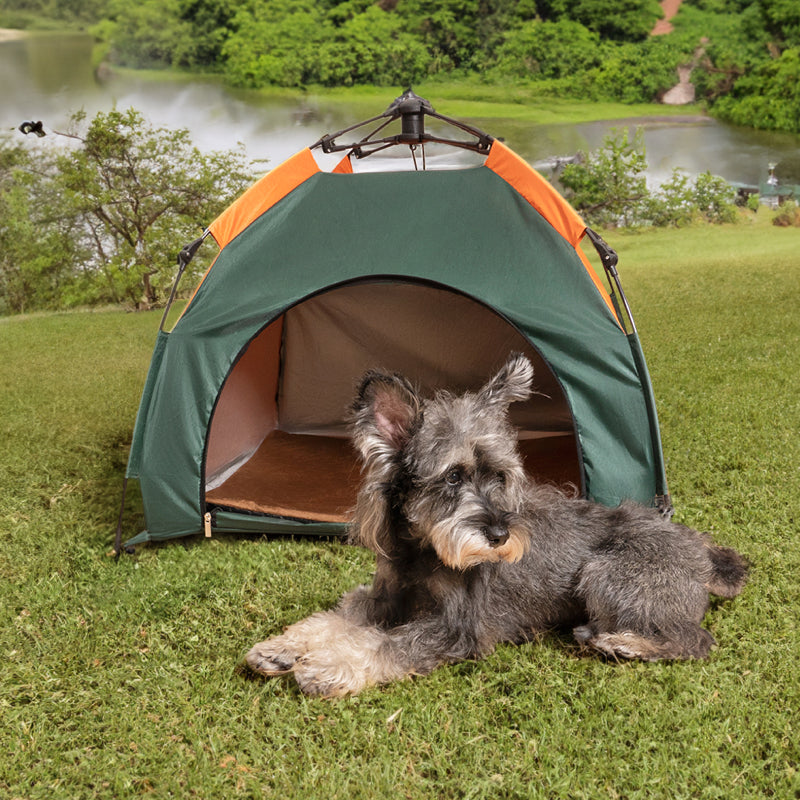 Tragbares, faltbares Campingzelt für Hunde und Katzen im Freien