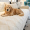 Soft Plush Velvet Star-Pattern Quilted Non-Slip Couch Cover