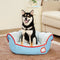 Multifunctional Semi-Enclosed Cave Dog Bed Warming Pet Bed