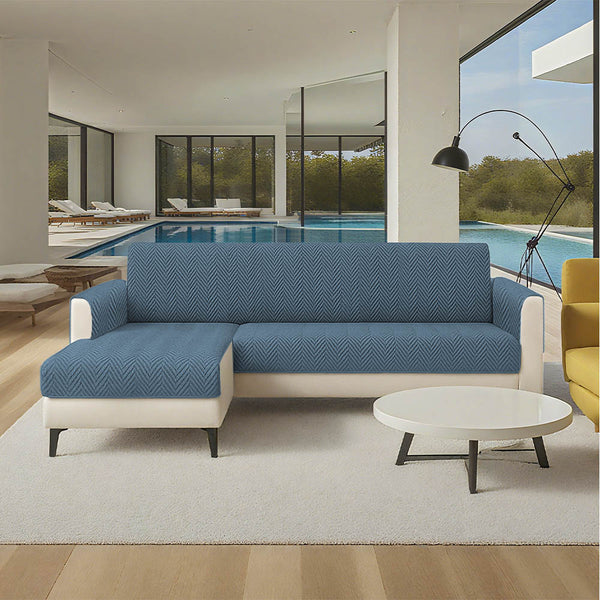 Waterproof Non-Slip Furniture Protector One-Piece Pet Sectional Couch Cover-Slipsafe