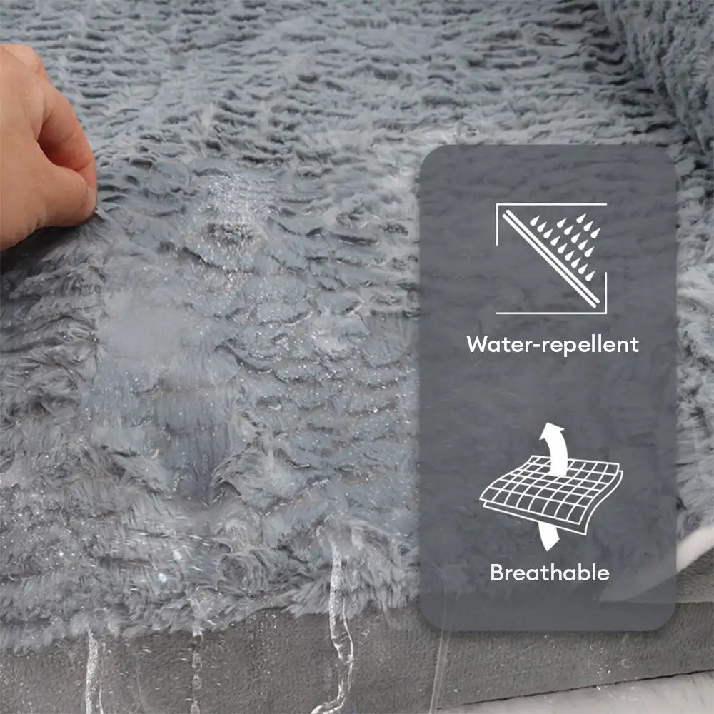 Cama de perros ortopédica de soporte envolvente impermeable desmontable