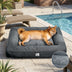 Fully Orthopedic Surround Support Waterproof Large Outdoor Dog Bed