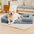 Detachable Water-Repellent Full Surround Support Orthopedic Dog Bed