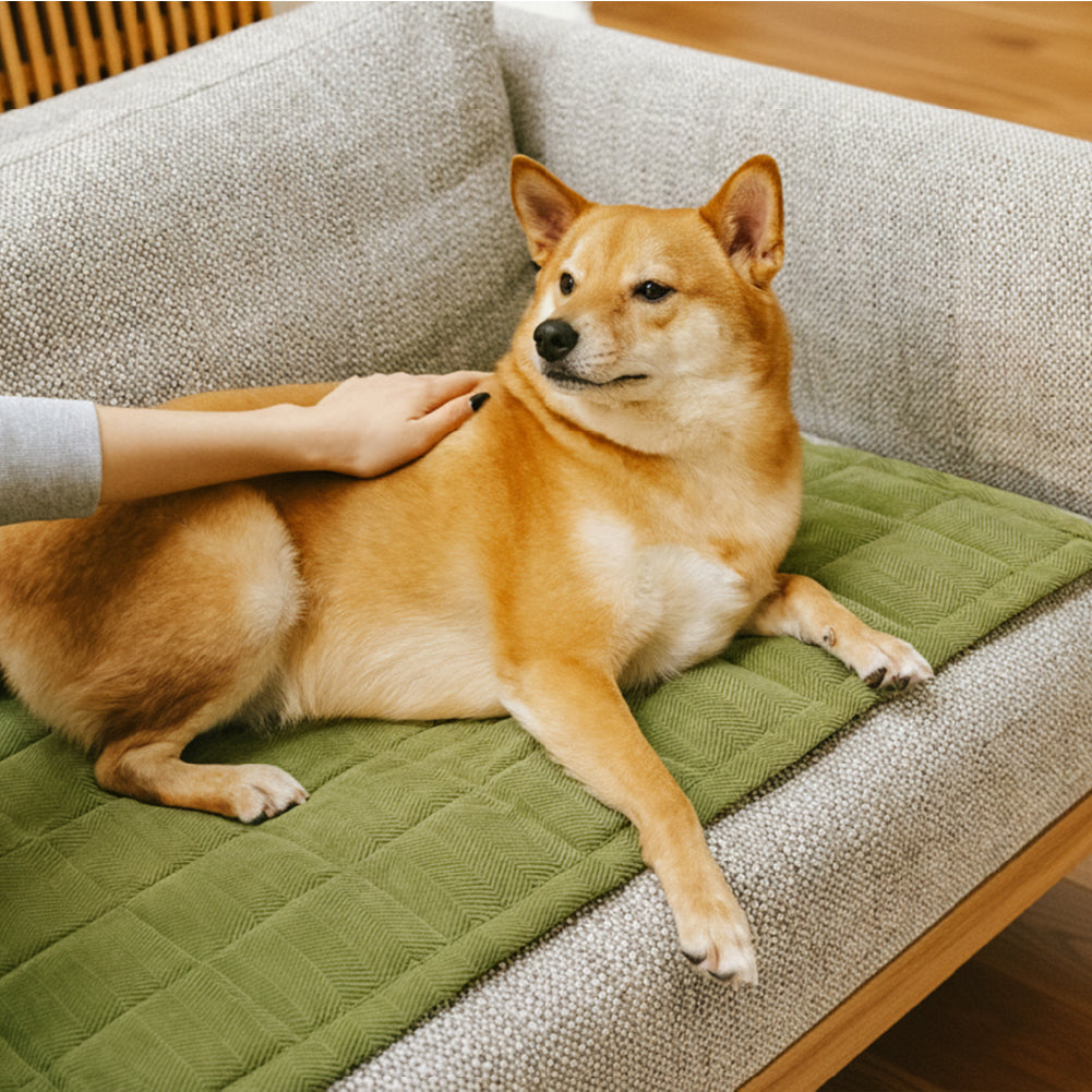 Scratch-proof All-season Stain-resistant  Couch Cover Mat - Retro