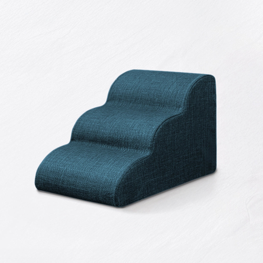 Faux Linen Anti-Scratch Joint Protection Dog Stairs